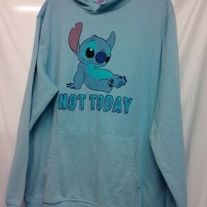 Disney Stitch Light Blue Hoodie